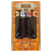 Cuba Classic Cuba Gold EDT 35ml & Cuba Orange EDT 35ml & Cuba Red EDT 35ml & Cuba Blue EDT 35ml Gift Set