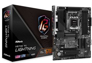Asrock X670E PG Lightning Motherboard ATX AMD AM5 Socket