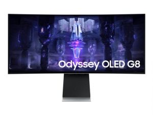 Samsung Odyssey OLED G8 G85SB 34" WQHD Curved 175Hz Monitor