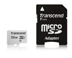 Transcend 32GB microSD UHS-I U1 (with adapter)