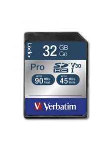 Verbatim 32GB SDHC Pro Class 10 UHS-I