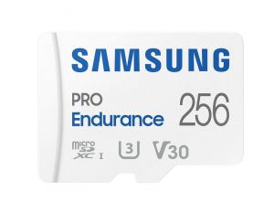 Samsung Pro Endurance (2022) microSDXC 256GB Class 10 U3 V30 UHS-I - Adapter