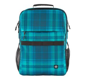 HP Campus XL Tartan plaid Backpack, up to 16.1"
