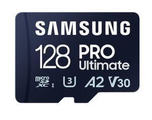 Samsung 128GBmicro SD Card PRO Ultimate with Adapter , UHS-I