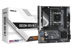 ASRock B650M-HDV/M.2 Motherboard Micro ATX AMD AM5 Socket