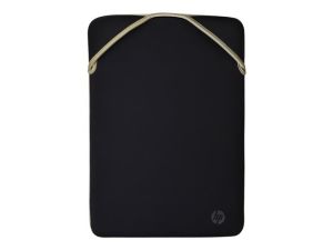HP Protective Reversible 14inch Black/Gold Laptop Sleeve