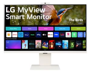 LG 32SR85U-W 31.5" IPS 4K 60Hz Smart Monitor