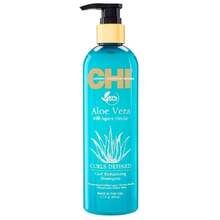 Farouk Systems CHI Aloe Vera Curls Defined Curl Enhancing Shampoo - Shampoo pro kudrnaté and vlnité vlasy 739ml