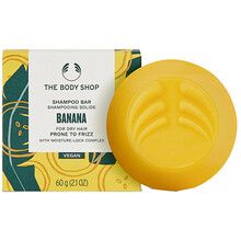 The Body Shop Banana Shampoo Bar - Tuhý šampon pro krepaté vlasy 60.0g