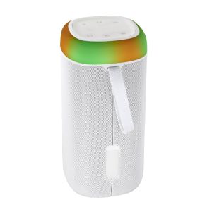 Hama "Shine 2.0" Bluetooth® Loudspeaker, LED, Splashproof, 30 W, white