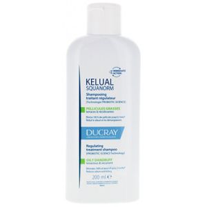 Ducray Kelual Squanorm Regulating Treatment Shampoo - Shampoo pro péči o mastné lupy 200ml