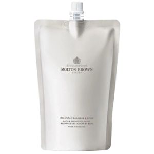 Molton Brown Delicious Rhubarb & Rose Bath & Shower Gel Refill - Náhradní Filling pro Shower Gel 400ml