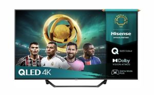 Hisense 43" A7Q, 4K Ultra HD UHD, QLED, Black