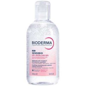 Bioderma Sensibio AR+ Micellar Gel - Micelární čisticí gel pro citlivou pleť se sklonem ke zčervenání 250ml