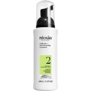 Nioxin System 2 Scalp & Hair Treatment - Bezoplachová péče pro pokožku nebarvených, mírně řídnoucích vlasů 100ml