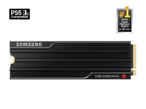 Samsung SSD 9100 PRO 4TB Heatsink PCIe 5.0 NVMe 2.0 M.2 Read 14800 MB/s Write 13400 MB/s