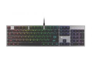  Genesis Mechanical Gaming Keyboard Thor 420 RGB Backlight Content Slim Blue Switch US Layout