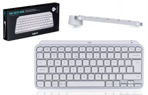  Logitech MX Keys Mini Minimalist Wireless Illuminated Keyboard - PALE GREY - US Intl