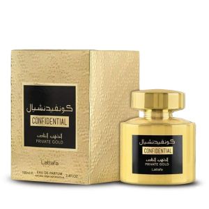 Lattafa Perfumes Confidential Private Gold Eau de Parfum 100ml