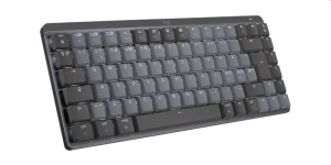 Logitech MX Mechanical Mini for Mac Wireless Tenkeyless Keyboard US International Space Gray