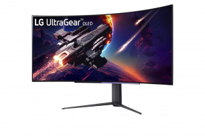 LG UltraGear 45GR95QE-B 44.5" OLED TN WQHD Curved 240Hz Monitor