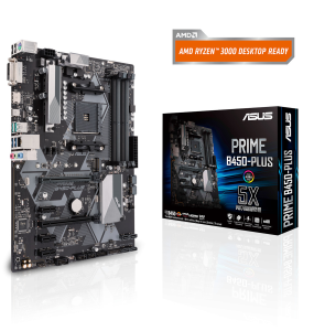 Asus Prime B450-Plus Motherboard ATX AMD AM4 Socket