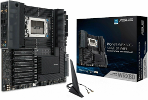 Asus Pro WS WRX80E-SAGE SE WIFI Motherboard Extended ATX AMD SP3 Socket