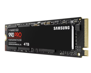 Samsung 990 Pro SSD 4TB M.2 NVMe PCI Express 4.0