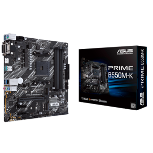 Asus Prime B550M-K Motherboard Micro ATX AMD AM4 Socket