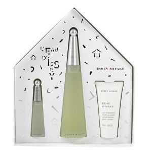  Issey Miyake L´Eau D´Issey Gift Set Eau de Toilette 100ml, Body Lotion L´Eau D´Issey 50ml and Miniature L´Eau D´Issey Eau de Toilette 10ml